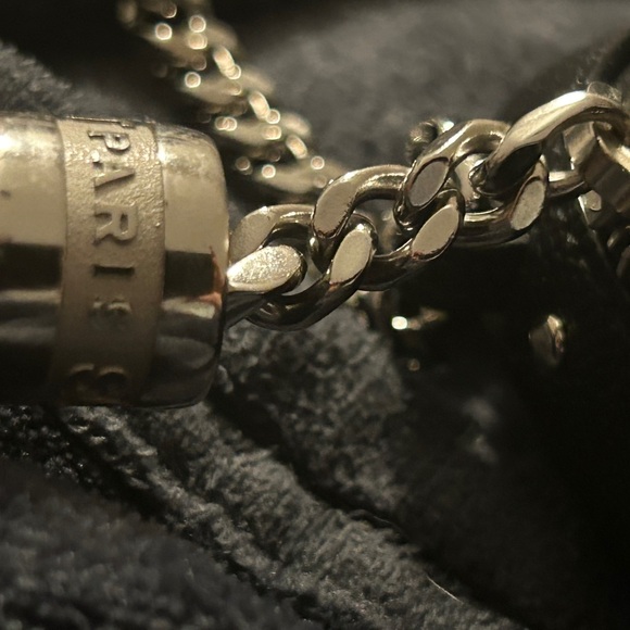 YSL Lou Mini Matelasse Leather Camera Bag Black & Silver Hardware - Picture 14 of 15